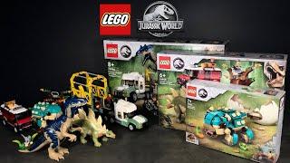 ALL LEGO Jurassic World 2024 Sets WAVE REVIEW! STEGOSAURUS, ALLOSAURUS & MORE!