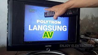 On langsung av tv polytron , on direct av tv