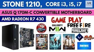 STONE PC 1210,  GAMEPLAY, TEKKEN7, FORZA HORIZON4, PUBG, GTA5, FREEFIRE, MOTEL Manager