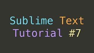 Sublime Text Emmet (Tutorial #7)