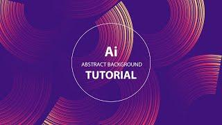 How To Create A Minimal Geometric Abstract Background In Adobe Illustrator