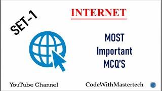 SET-1 || Top-30 Internet MCQ'S Questions & Answers || @codewithmastertech || 9720773406