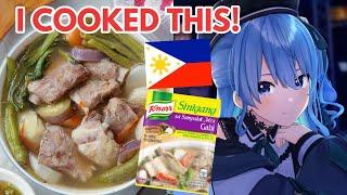 Suisei Can Cook This Filipino Dish