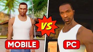 GTA San Andreas Mobile Vs GTA San Andreas PC  | 15 *DIFFERENCES* Rockstar Doesn't Want You To Know