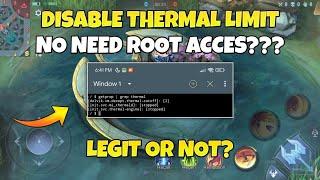 Disable Thermal Limit Without Root? Legit or Not? Must Watch 2023 By RC Modz