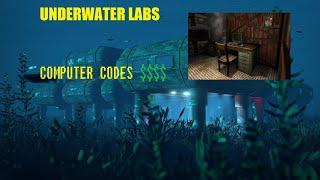 UNDERWATER LAB COMPUTER CODES!! / UW LAB CCTV CODES / RUST