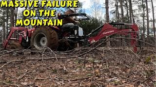 DISSAPPOINTING OFF-GRID FAILURE tiny house, homesteading, off-grid, cabin build, DIY, HOW TO tractor