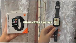 redmi watch 3 active|| unboxing + review 