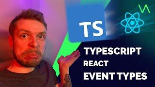 How to type React events with TypeScript