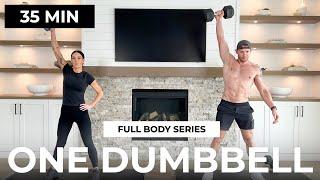 35 Min Full Body Workout | ONE DUMBBELL (Strength Training) | FULL BODY Series 05