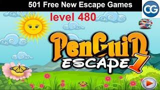 [Walkthrough] 501 Free New Escape Games level 480 - Penguin escape 1 - Complete Game