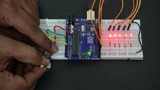 Seesaw Effect Using LEDs and Arduino UNO's PWM | #arduino #arduinoproject #pwm