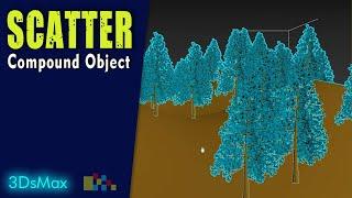 Scatter in 3dsmax | @Quick3D