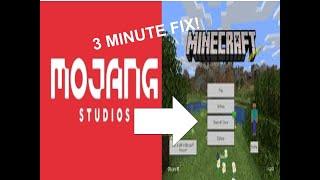 3 MINUTE FIX! How to fix Minecraft PS4 Mojang Stuck Loading Screen 2020!