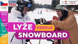 Lyže vs. snowboard