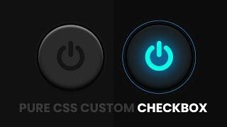 CSS Custom Checkbox Design