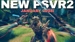 The BEST New PSVR2 Games coming January 2025!