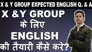 X & Y Group English Strategy | 100% Guaranteed Tips to Clear X and Y Group Air Force English