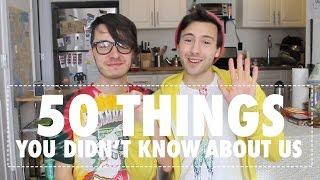 50 THINGS YOU DIDN'T KNOW ABOUT US! | Two Beeps