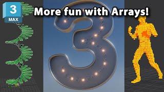 Advanced Array uses in 3ds Max