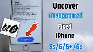 How To FIX unc0ver UNSUPPORTED error [100% SUCCESS] [Uncover Jailbreak iOS 11- 14.3]