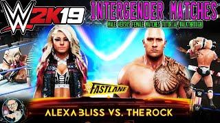 WWE 2K20 How to do intergender matches