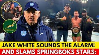 JAKE WHITE CENSURES SIYA AND EBEN’S OFF-FIELD ACTIVITIES! | SPRINGBOKS NEWS