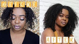 How to Add Volume to your Natural Hair | ft. Divatress Bohemian Wig