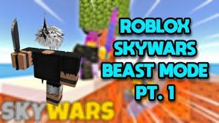 ROBLOX SKYWARS BEAST MODE PT. 1 (CRAZY RAGE!?!?)