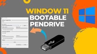 Pendrive ko Bootable Kaise Banaye Windows 11| Rufus Bootable Pendrive
