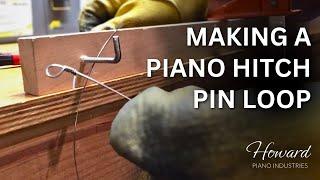 How to Make a Piano Hitch Pin String Loop I HOWARD PIANO INDUSTRIES