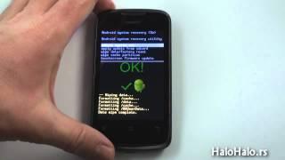 Huawei Ascend Y200 / Y210 hard reset