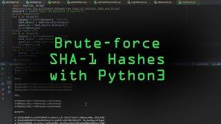 Use Beginner Python to Build an SHA1 Hash Brute-Forcer [Tutorial]