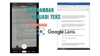 MANFAAT GOOGLE LENS UNTUK MERUBAH GAMBAR MENJADI TEKS DI MICROSOF WORD