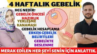 4 Haftalık Gebelik Döneminde Neler Oluyor? @RabiaSAHIN