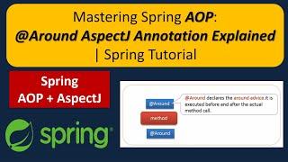 Mastering Spring AOP: @Around AspectJ Annotation Explained | Spring Tutorial
