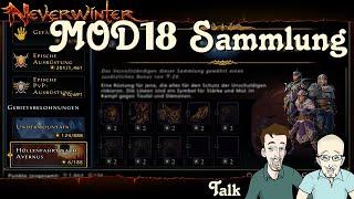 NEVERWINTER: MOD18 Sammlung - Talk - Meinung zur Avernus Ausrüstung - Erklärungen Tipps PS4 deutsch