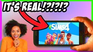 Play The Sims 4 on Android Devices?!?!?! (It's not fake! )