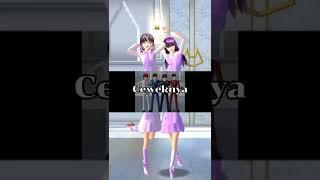 COWOKNYA VS CEWEKNYA VAMPIRE BITE MITA SAKURI CHANNEL SAKURA SCHOOL SIMULATOR #shorts