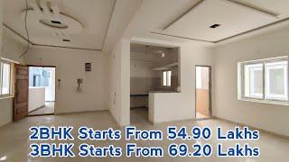 Brand New 2BHK & 3BHK Flats For Sale in Hyderabad - Semi Gated Community