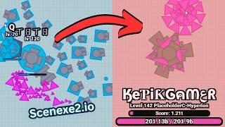 Playing Scenexe After 1 Whole Year! 1.21t Score and More High Scores - Scenexe2.io || KePiKgamer