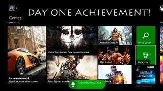 Xbox One: Day One Achievement Unlocked