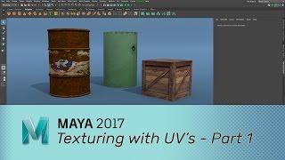 Maya 2017 - Texturing - Part 1