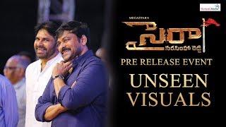 Sye Raa Pre Release Event Unseen Visuals | Chiranjeevi | Pawan Kalyan | Ram Charan | Shreyas Media |