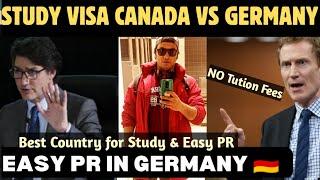 CANADA vs GERMANY  BEST COUNTRY FOR STUDIES & EASY PR & JOBS  OPPORTUNITIES #canada #germany #pr