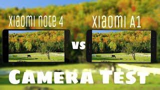 Xiaomi A1 vs xiaomi redmi note 4 camera test comparision