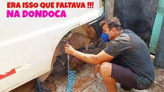 PROJETO MOTORHOME CASEIRO FINALIZADA A SUSPENSÃO DA DUCATO OLHA COMO FICOU ESSA PINTURA  EP 10