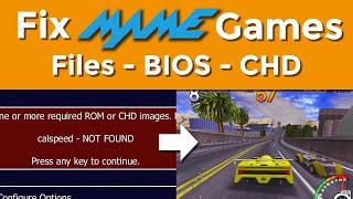 Fix Mame Games - missing files, CHD, wrong versions
