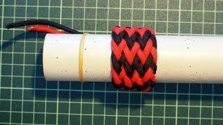 How to Tie a Paracord Gaucho Fan Knot (7L6B)