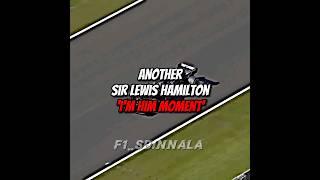 Another Sir Lewis Hamilton 'I'm him moment' - Silverstone 2021